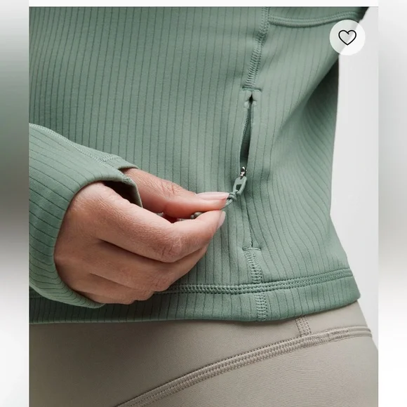 It's Rulu Ribbed Cropped Half
Zip - Picture 5 of 9